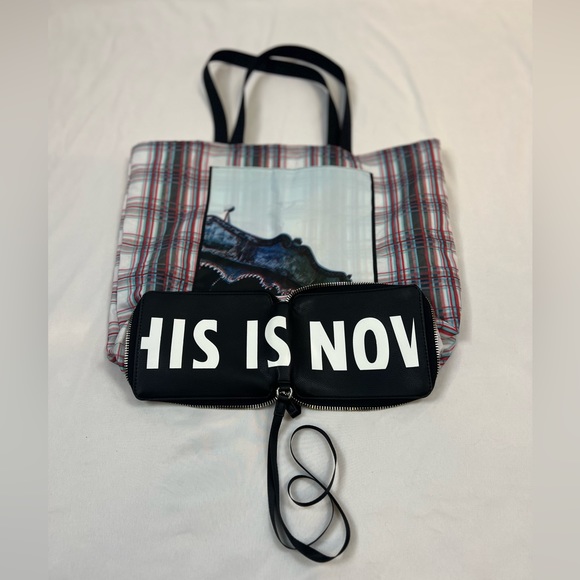 ZARA | Packable Nylon Tote with Carnival Print - Picture 5 of 7